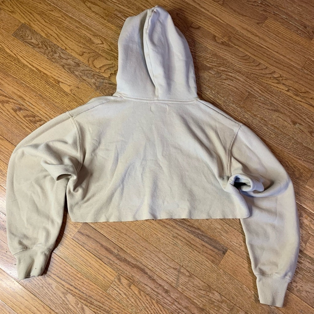 Streetwear Society Active Oatmeal Cropped Hoodie - Medium - Picture 2 of 6